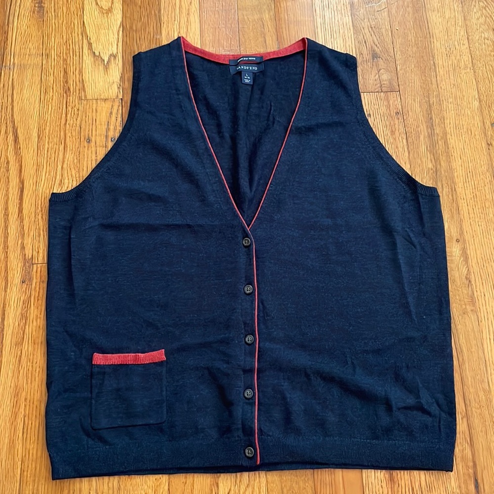 Lands End Sweater Vest